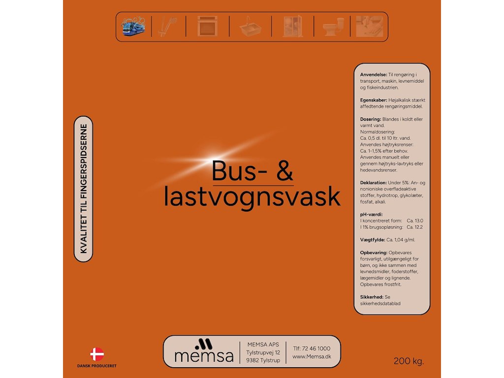 Bus & lastvognsvask (2 t?nder)