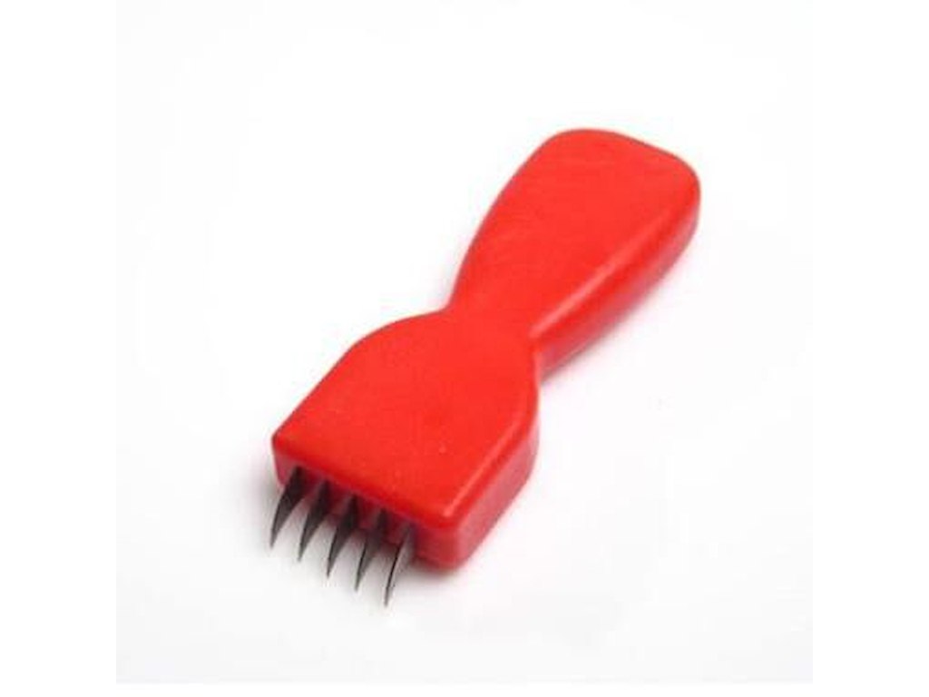 Ridsekniv 5 blade Rød