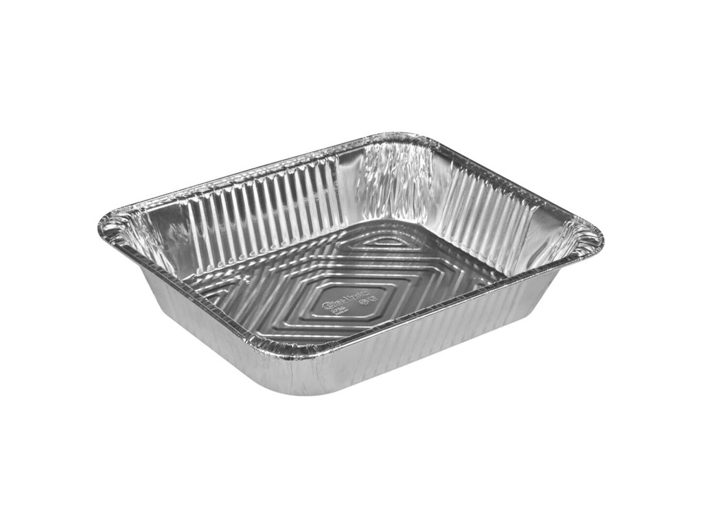 Gastronorm bakke, ABENA Cater-Line, 32,2x26,2x6,4cm, 3600 ml, aluminium, rektangulær, 1/2 GN