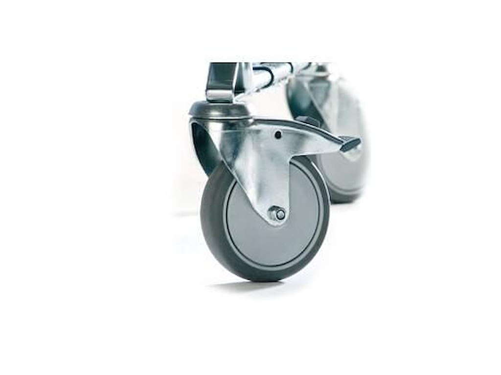 Hjul 125mm uden Bolt til Origo rengøringsvogn