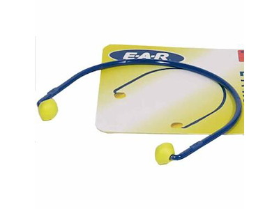 Høreværn ørepropper på bøjle E-A-R earcaps L150xB10xH180mm blå/gul