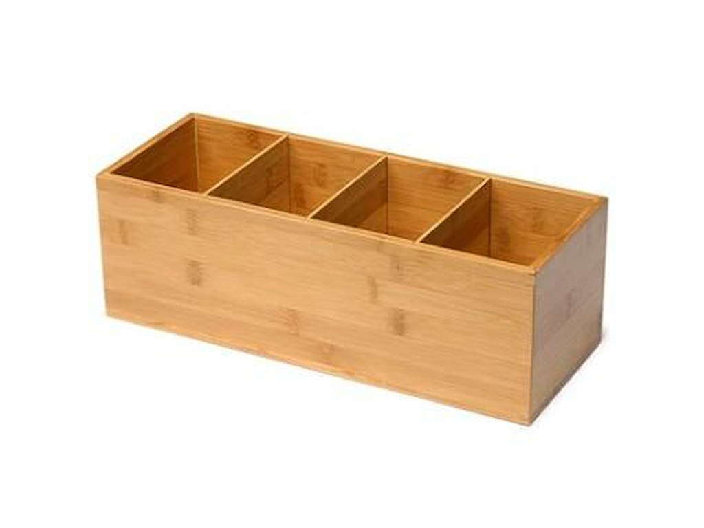 Servietboks 14x36 cm Bambus