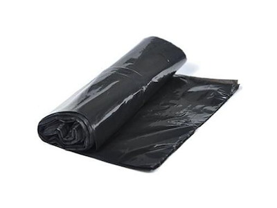 Spandepose 4ltr B130/60xL320mm 15my LDPE Sort