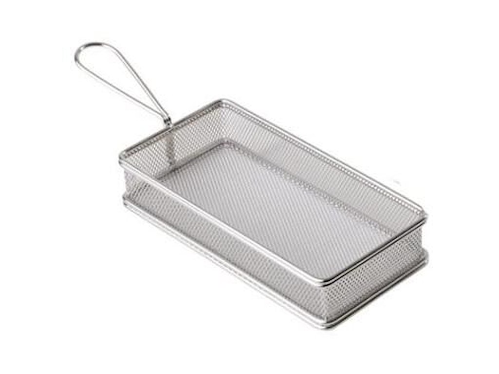 Serveringskurv Mini Friture 21.5x10.5x3.5 cm Rustfri stål