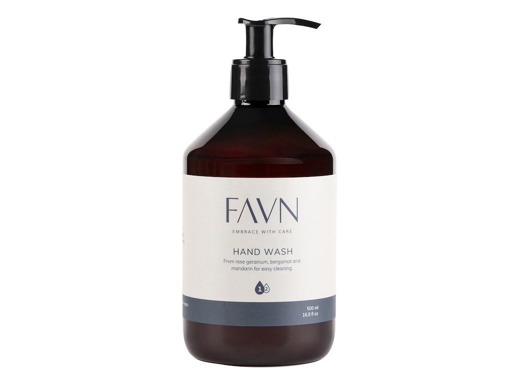 Håndsæbe Flydende FAVN Hand Wash Green Harmony 500ml med Parfume/Pumpe