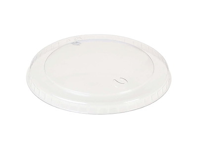 Plastlåg Ø96 mm Bionedbrydelig PLA Klar til isbæger 240 ml