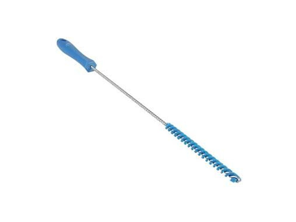 Rørbørste Ø10x480 mm Stiv Blå