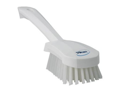 Vaskebørste Blød Kort skaft Hvid