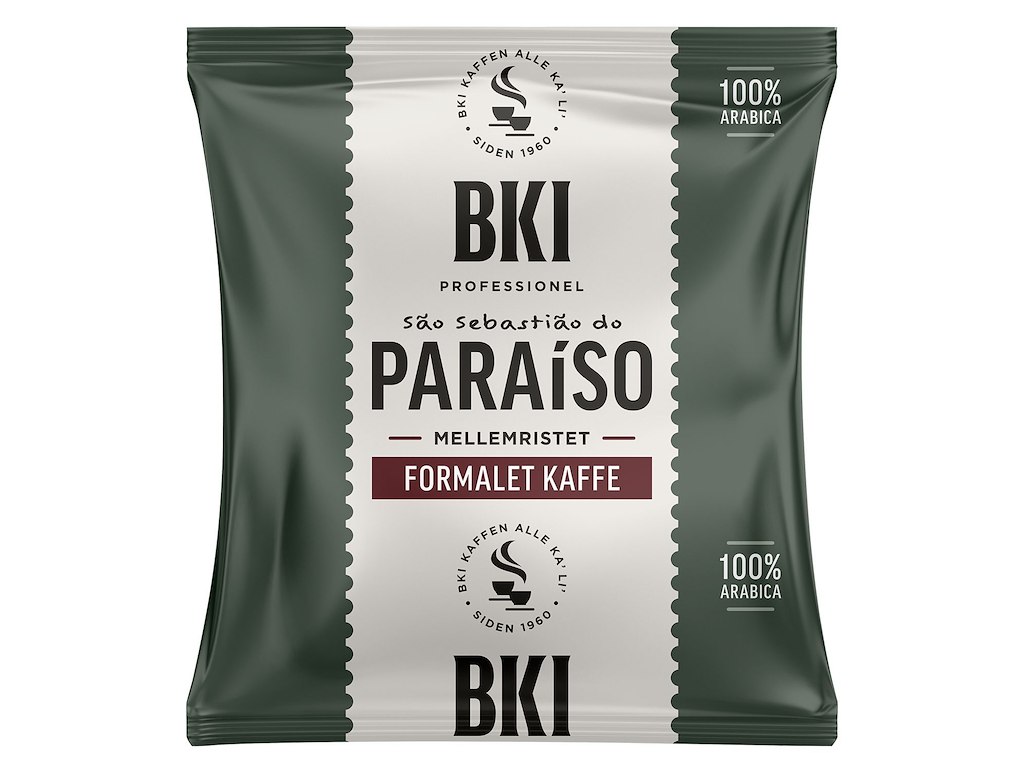 Kaffe BKI Professionel Paraiso 75g formalet