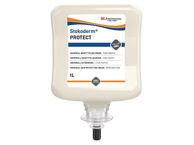 Hudcreme Stokoderm Protect PURE 1ltr uden Parfume Patron til før arbejde