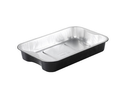 Alubakke Ready2Cook 1400 ml 265x162x47 mm Sort