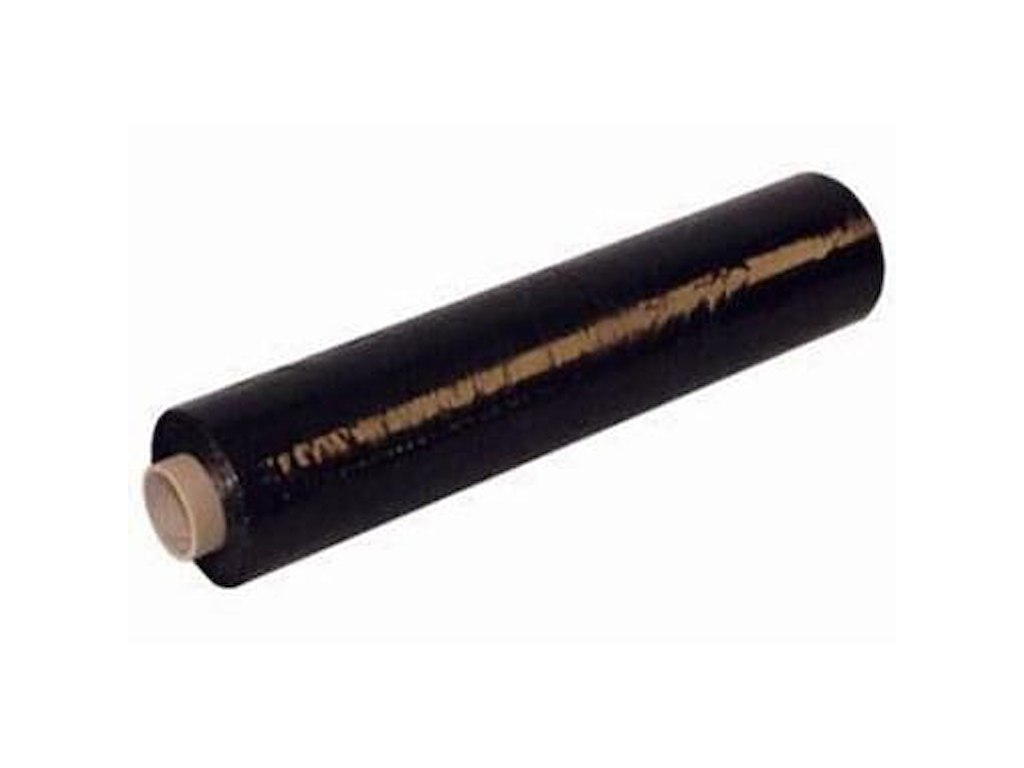 Strækfilm 45 cm 300 m 17 my PE Sort