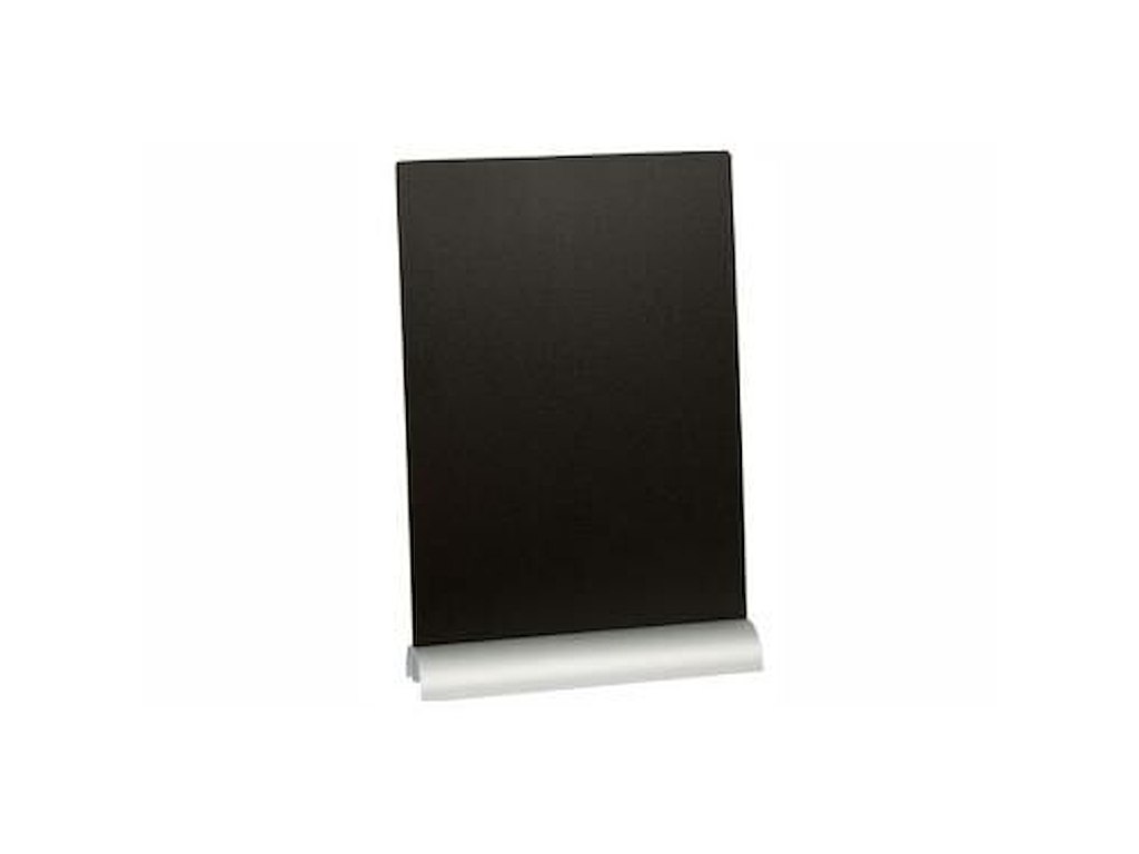 Tavle Securit A4 29x11x6 cm med Hvid tuschpen med Alu fod