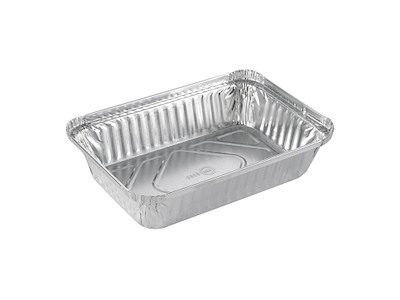 Alubakke 890 ml 207x141x41 mm rektangulær kraftig kvalitet