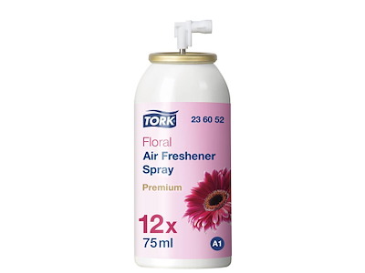 Luftfrisker Aerosol Tork Airfreshener Blomst 75ml med Parfume til Spray A1 disp