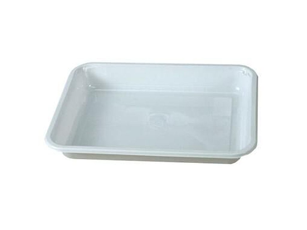 Bakke 1-rum 2227-1T 900 ml 227x178x29 mm CPET Hvid