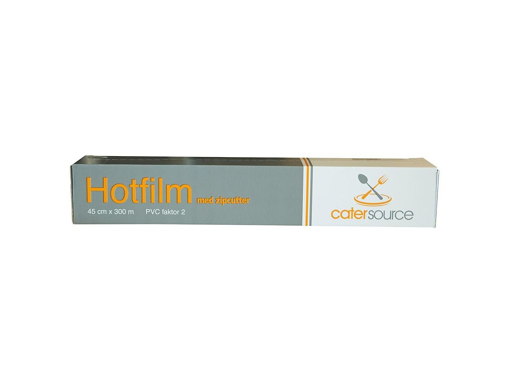 Film Catersource Uperforeret Hotfilm B44cmxL300m 7my PVC Champagne i cut-box