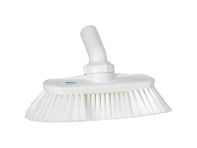 Vaskebørste 240 mm Blød med Vandgennemløb Hvid