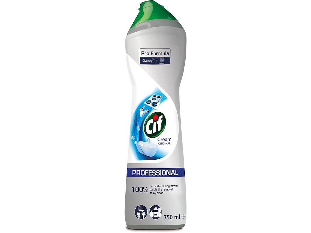 Skurecreme Cif Pro Formula Cream Original 750ml med Parfume