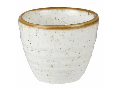 Skål Stonecast 5.7 cl Ø5.9x5 cm Porcelæn Vanilje