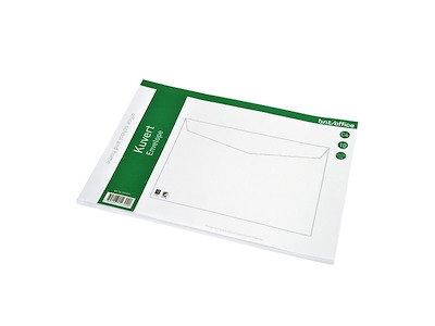 Kuverter C4 Fugthæftende 10 stk. Hvid