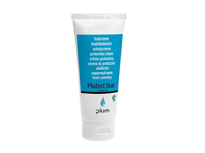 Hudcreme Plutect Dual 100ml Svanemærket u Parfume Snaplåg 25% fedt t før arbejde