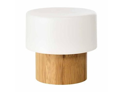 Lysholder Sister til Duni LED lys 110x110 mm Natur Bambus