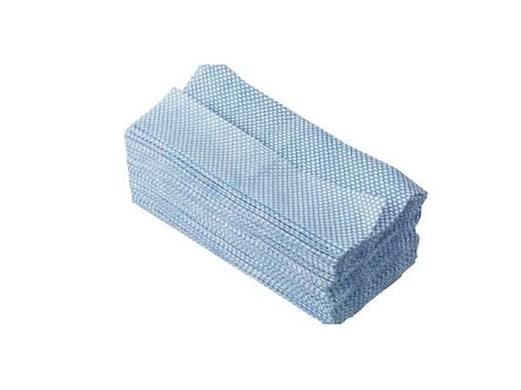 Rengøringsklud Wypall X50 418x247 mm Non-Woven Blå