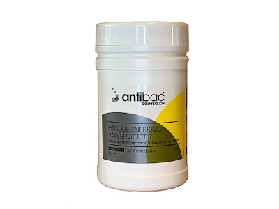 Hånddesinfektion Serviet Antibac 85% 70 stk med Ethanol/Glycerol uden Parfume