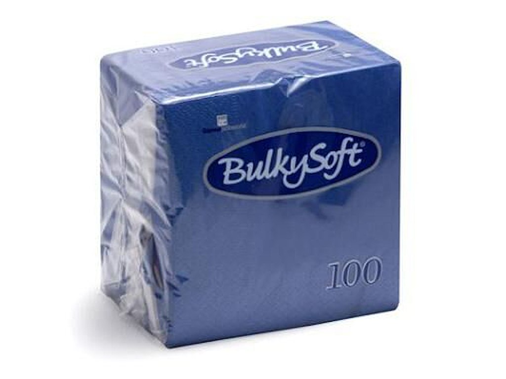 Serviet Bulkysoft 24x24 cm 2-lag Blå