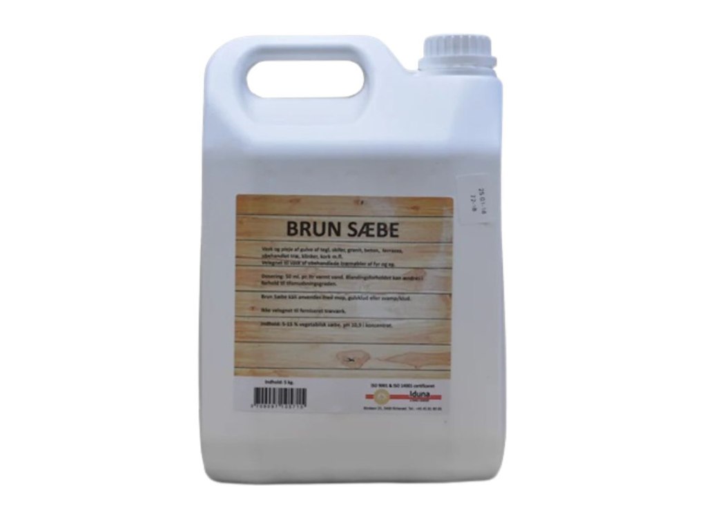 Brun Sæbe 5 ltr
