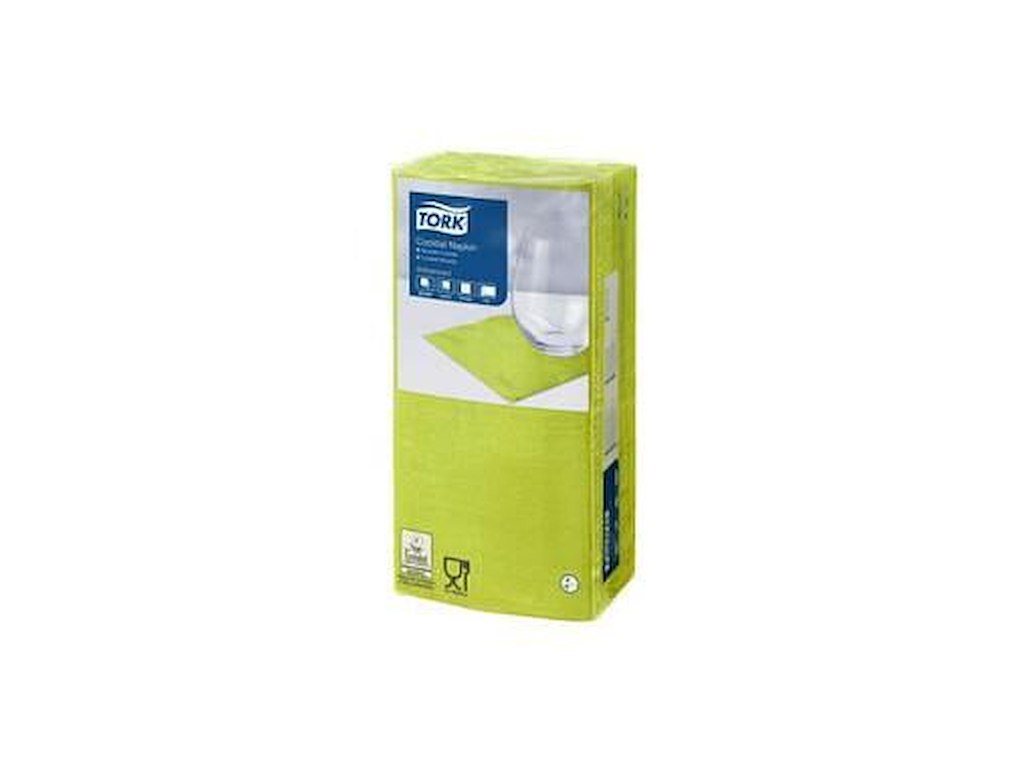 Serviet Tork 24x24cm 2-lag Lime