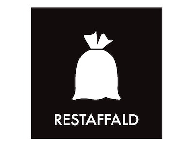 Piktogram L120xB120mm Restaffald