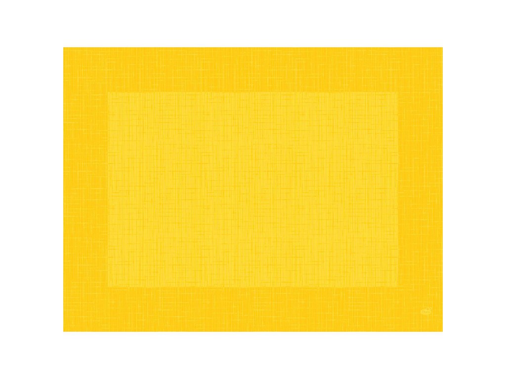 Dækkeserviet Bio Dunicel 30 x 40 cm Linnea Gul