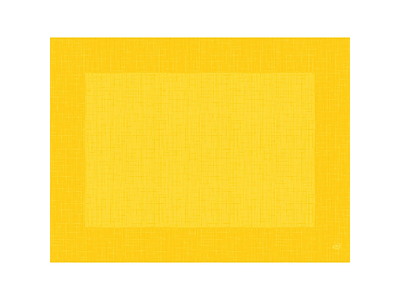 Dækkeserviet Bio Dunicel 30 x 40 cm Linnea Gul