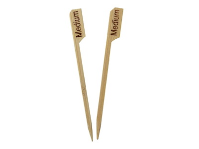 Spyd Til Bøf Medium L90mm Bambus Natur