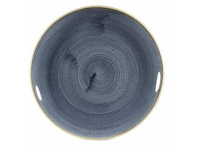 Tallerken Coupe Stonecast Ø21.7 cm Porcelæn Blåbær