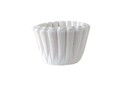 Skålfilter Catersource TCF Ø250/Ø90xH80mm papir Svanemærket hvid