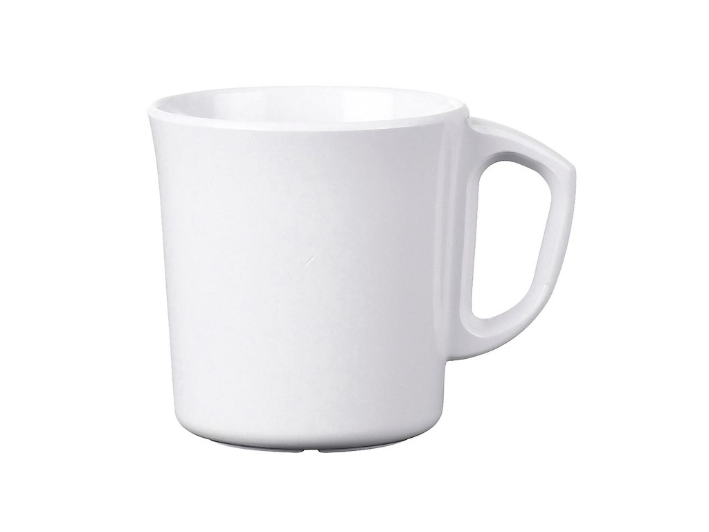 Krus Rosti Hamlet 19 cl 7.5cm Melamin Hvid