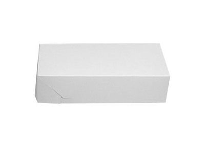 Kageæske fold selv nr 1212 L200xB100xH50mm pap hvid