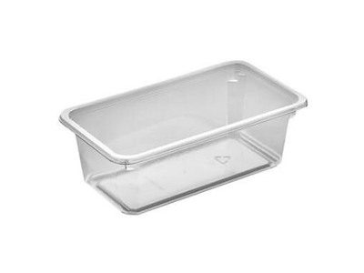 Plastbakke Kageboks K2182-1E 1-rum 710 ml 180x100x61 mm APET