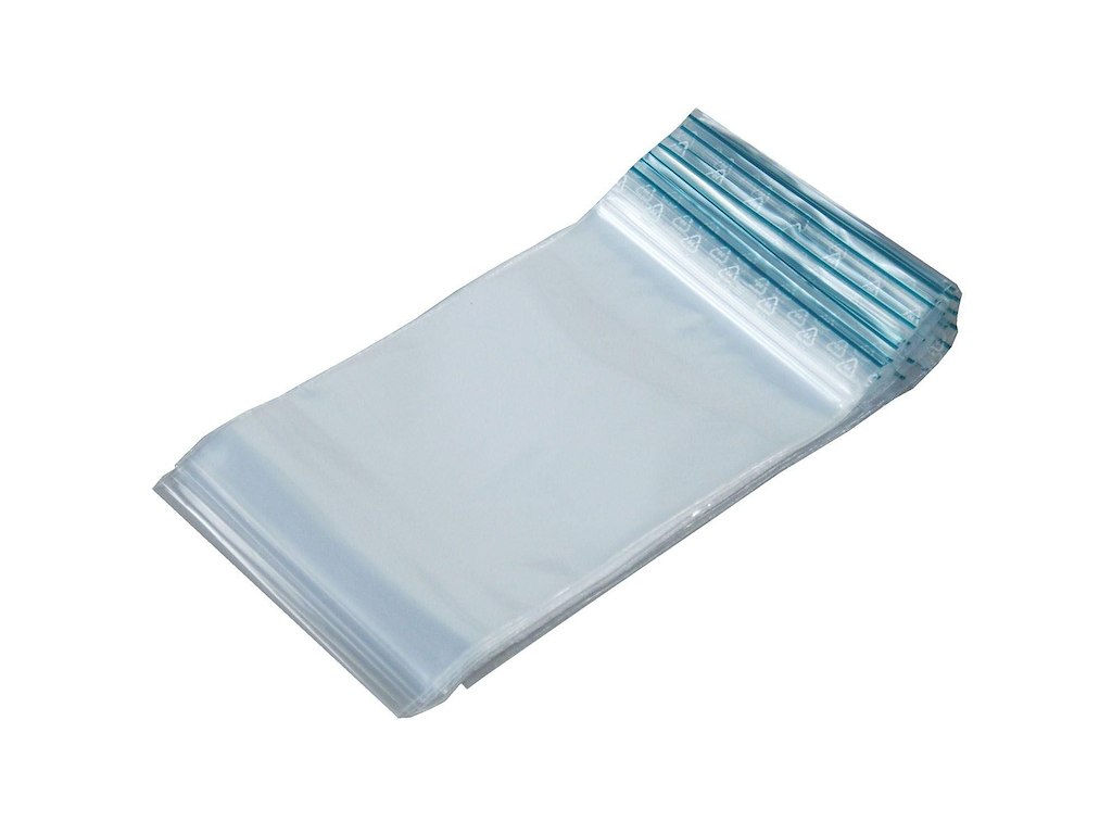 Lynlåspose 100x150 mm 50 my uden Skrivefelt LDPE