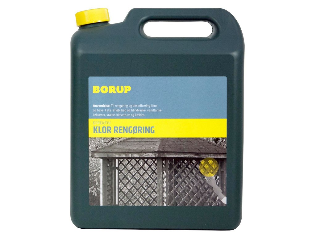 Desinfektion Flydende Borup Effektiv Klor Rengøring 5ltr med Aktivt klor