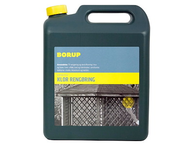 Desinfektion Flydende Borup Effektiv Klor Rengøring 5ltr med Aktivt klor