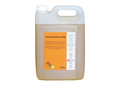 Trappevask Super med frisk duft - 5 Ltr