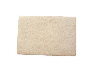 Skurenylon hånd 15x22 cm Hvid