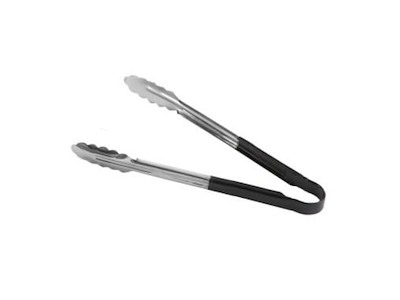 Køkkentang 40 cm Rustfri stål Sort håndtag