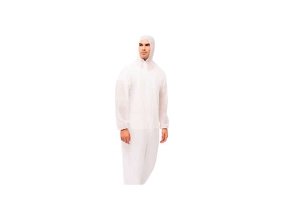 Engangsdragt med hætte 40 g/m², Onesize (XL) | Santex PP-Coverall