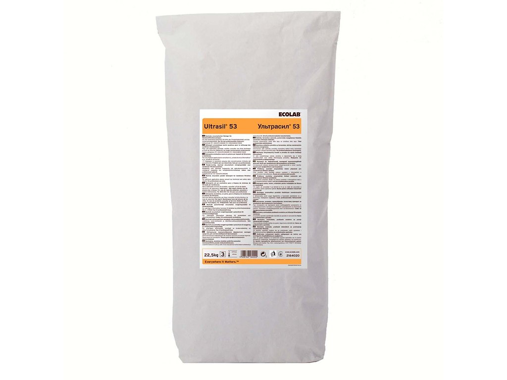 Rengøring Ultrasil 53m pulver 22.5kg med enzymer til membraner i fødevareproduk