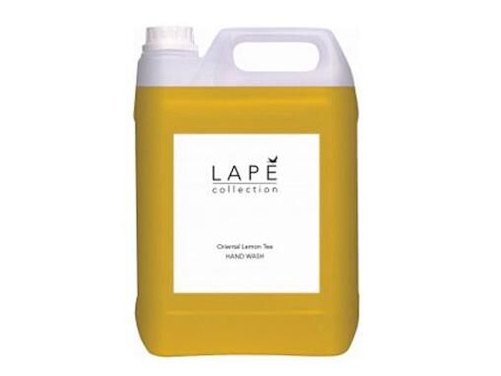 Håndsæbe flydende LAPE Oriental Lemon Tea Hand Wash med parfume 5 ltr orange